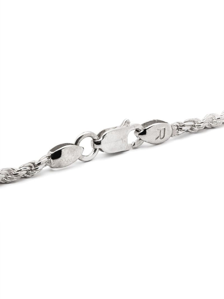Sterling Silver Roses Pendant Necklace
