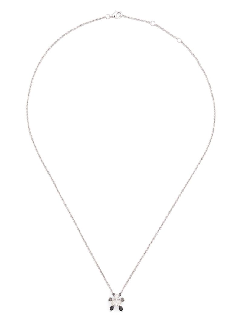 18kt Yellow Gold Panda Diamond Necklace