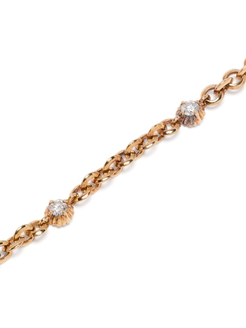 18k Yellow Gold Micro-link Chain Bracelet