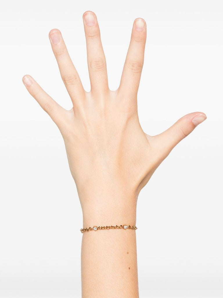 18k Yellow Gold Micro-link Chain Bracelet
