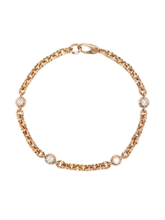 18k Yellow Gold Micro-link Chain Bracelet