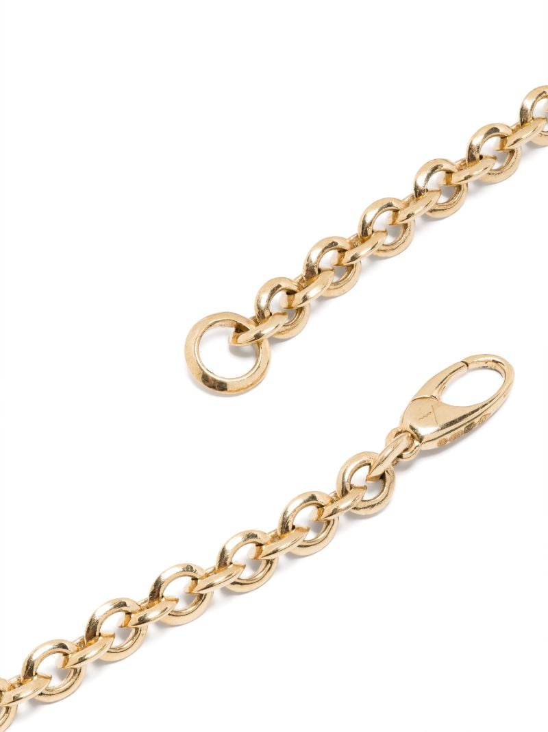18k Yellow Gold Diamond Necklace