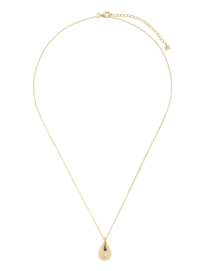 14k Yellow Gold Diamond Necklace