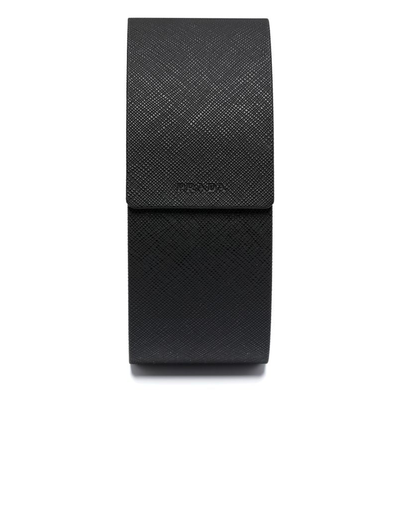 Black Rectangle-frame Sunglasses