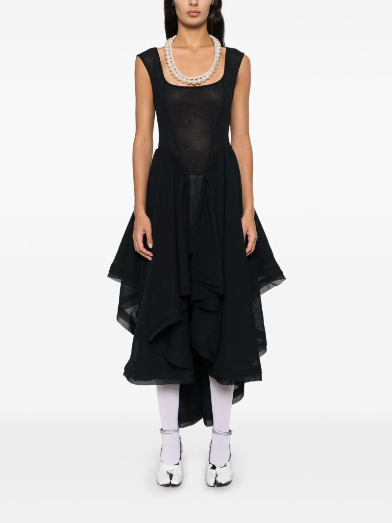 Black Asymmetric Dress