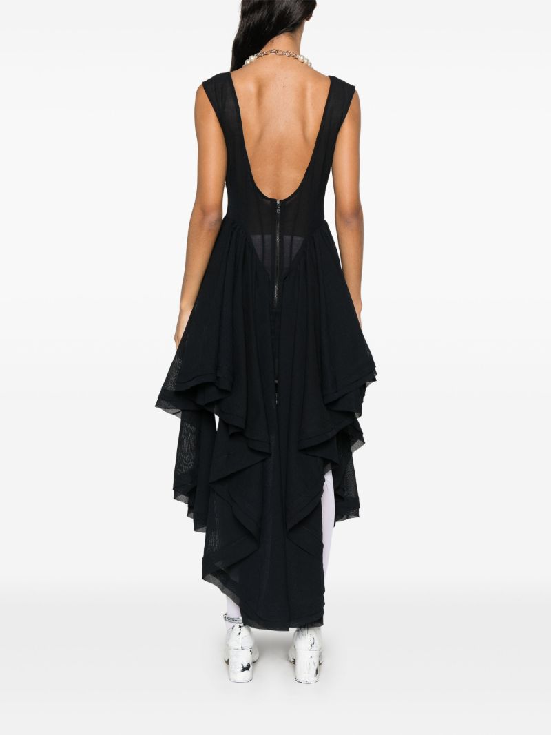 Black Asymmetric Dress