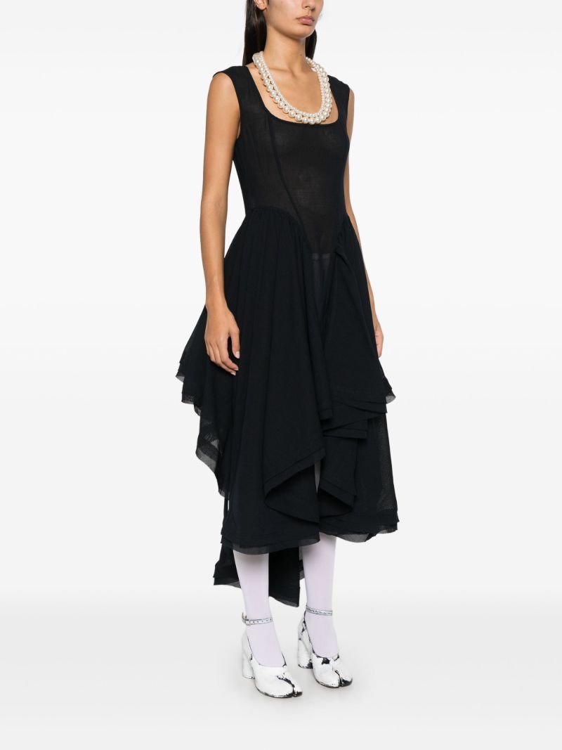Black Asymmetric Dress