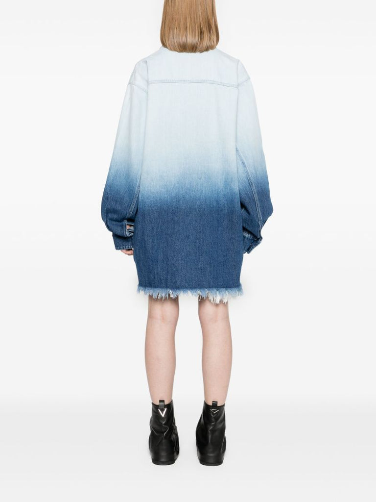 Blue OmbrÃ_x0083_Â© Denim Jacket
