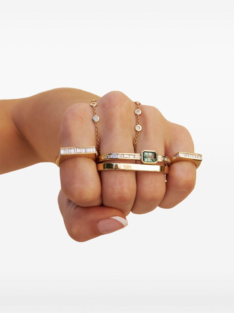 14k Yellow Gold Diamond Ring