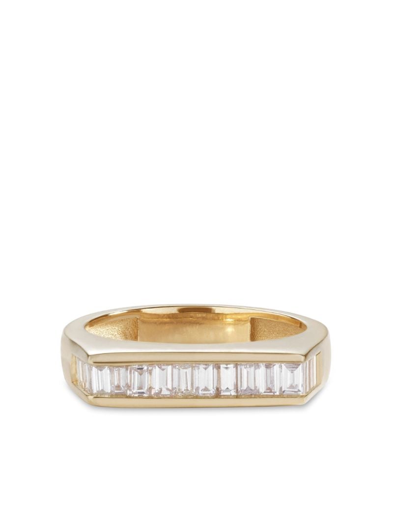 14k Yellow Gold Diamond Ring