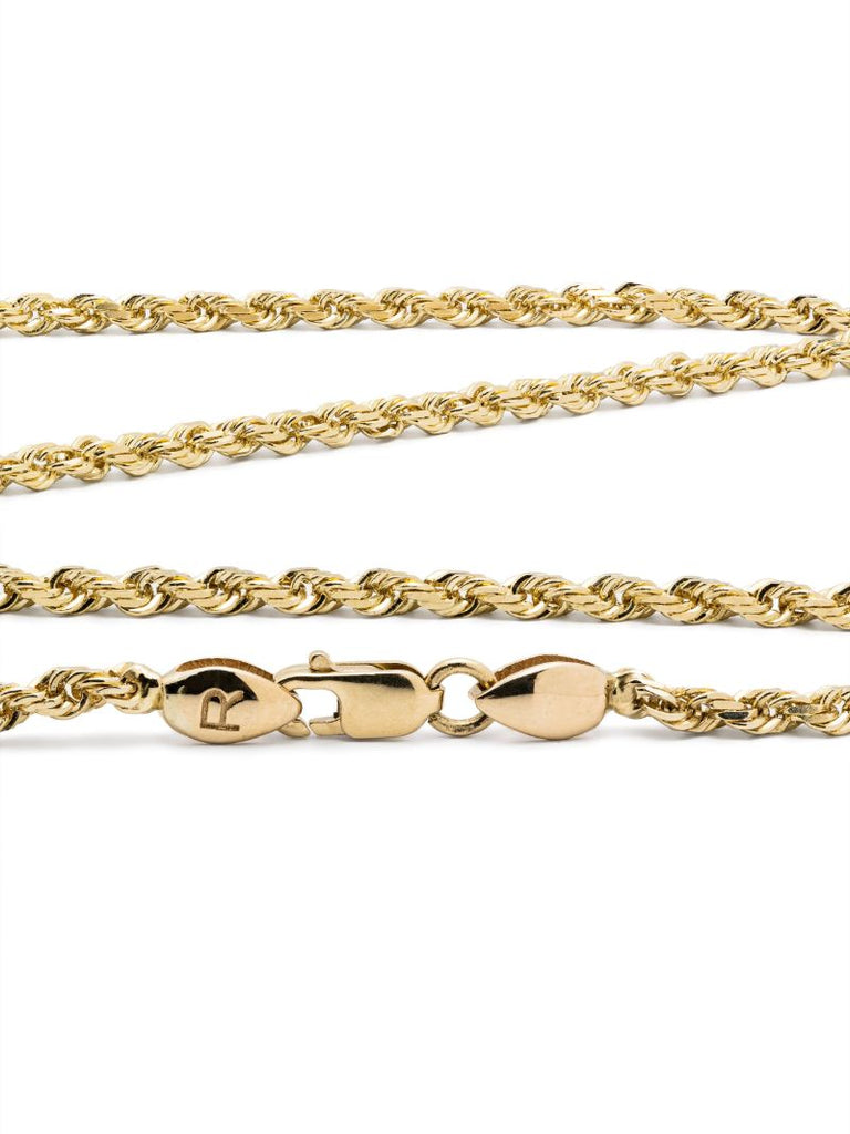 14k Yellow Gold Shooter Pendant Necklace