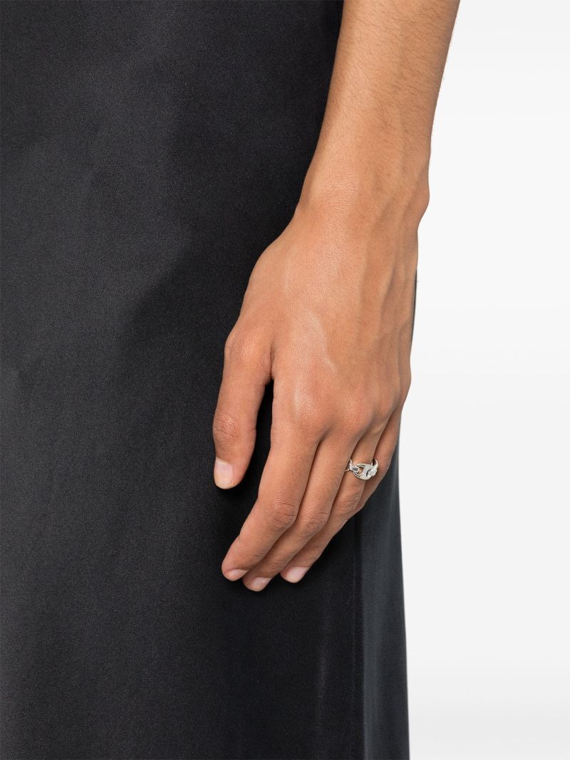 Sterling Silver House Ring