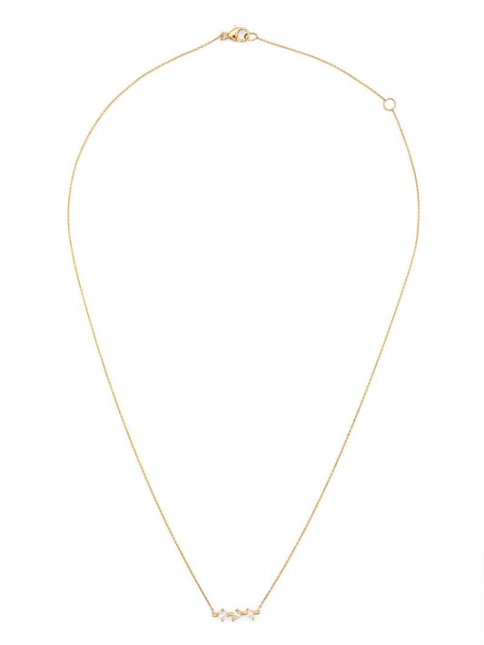 14k Yellow Gold Alexa Jordyn Diamond Necklace