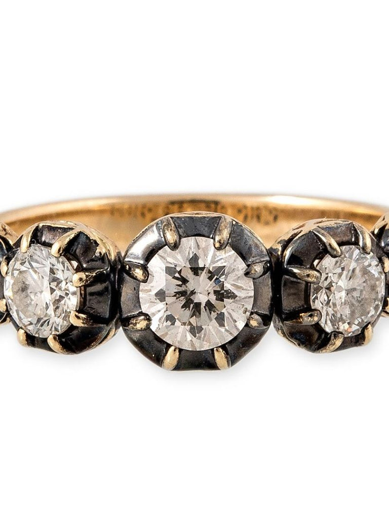 14k Yellow Gold Sophia Diamond Ring