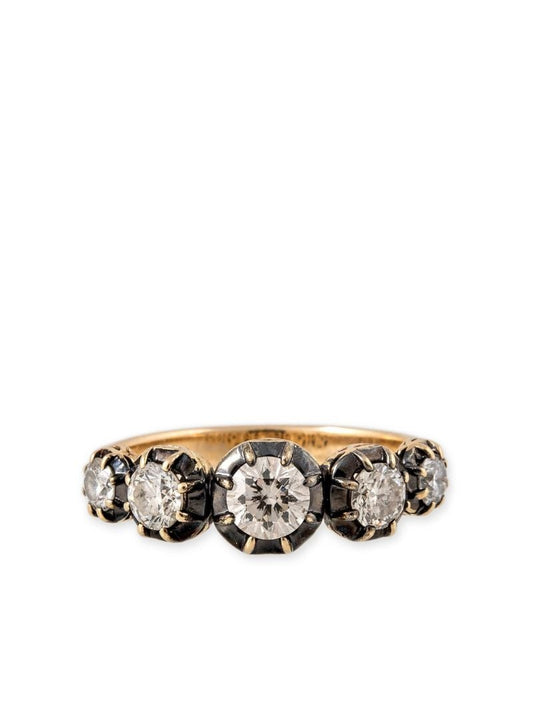 14k Yellow Gold Sophia Diamond Ring