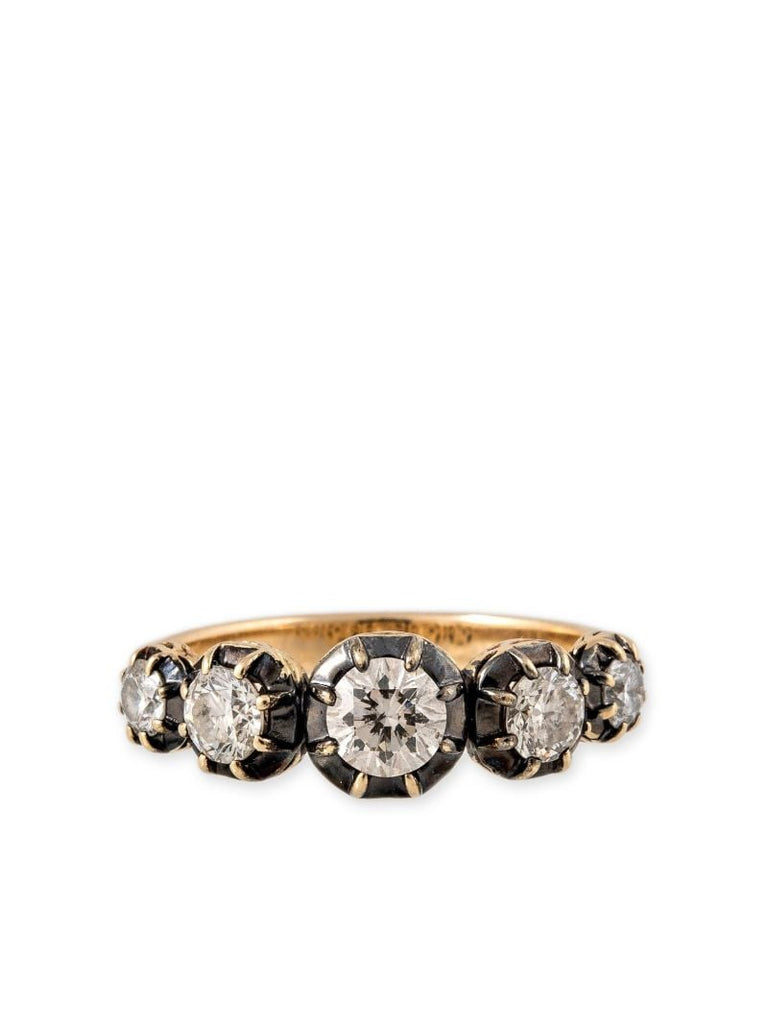 14k Yellow Gold Sophia Diamond Ring