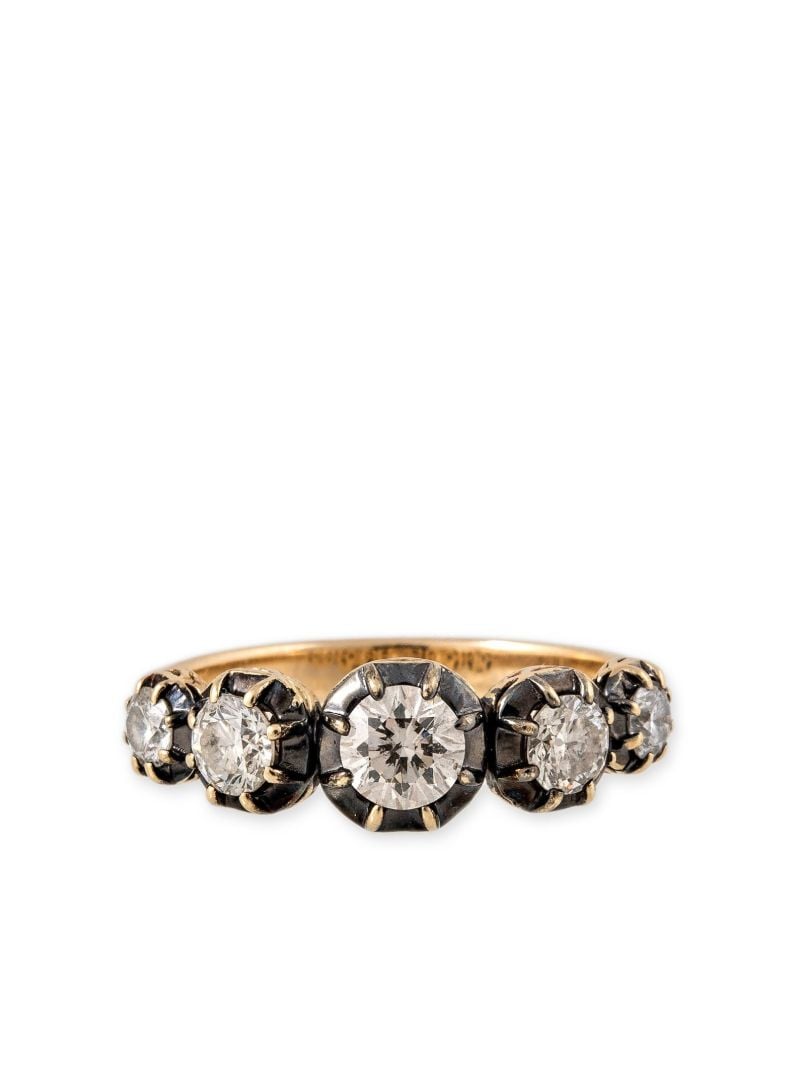 14k Yellow Gold Sophia Diamond Ring