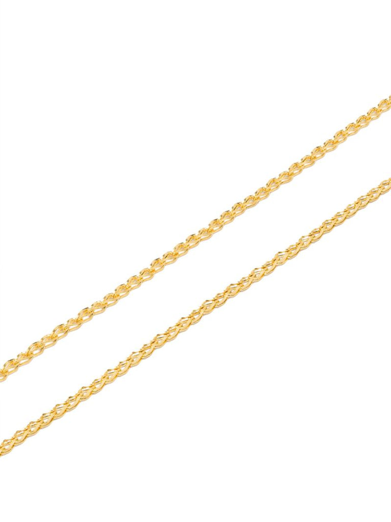 18k Yellow Gold Chain Necklace