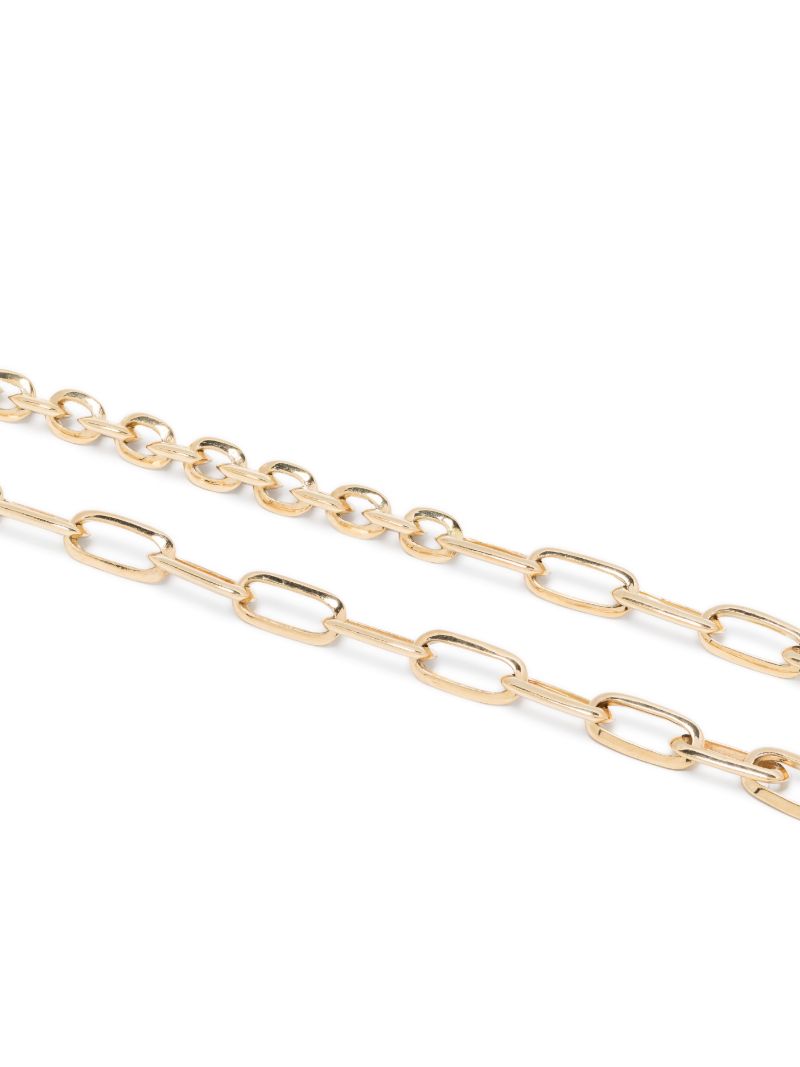 18k Yellow Gold Hubby Knife Edge Necklace
