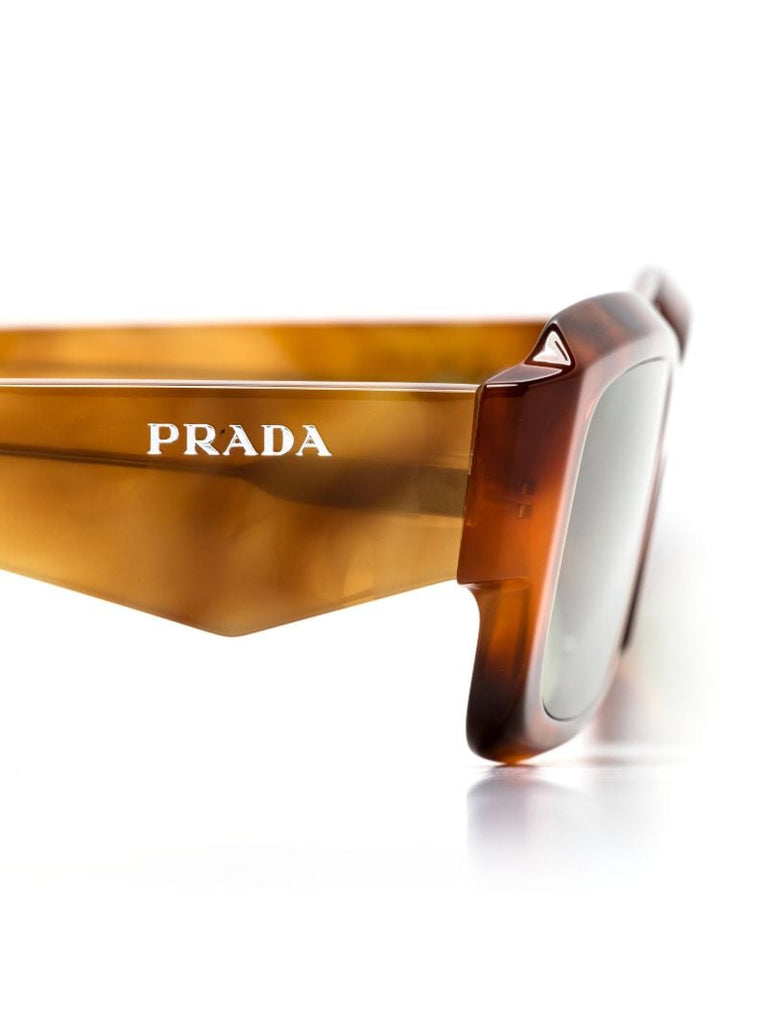 Brown Symbole Rectangular-frame Sunglasses