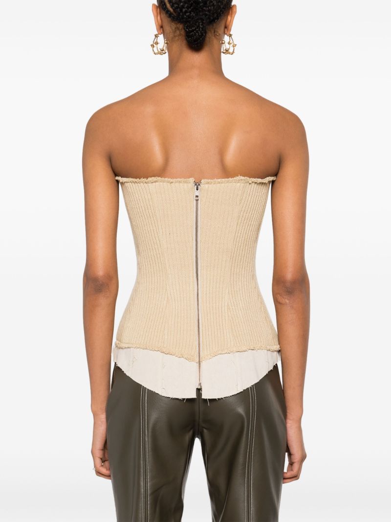 Knitted Corset Top