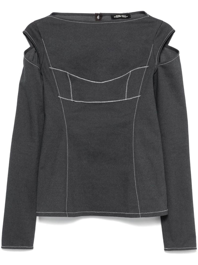 Cold-shoulder Top
