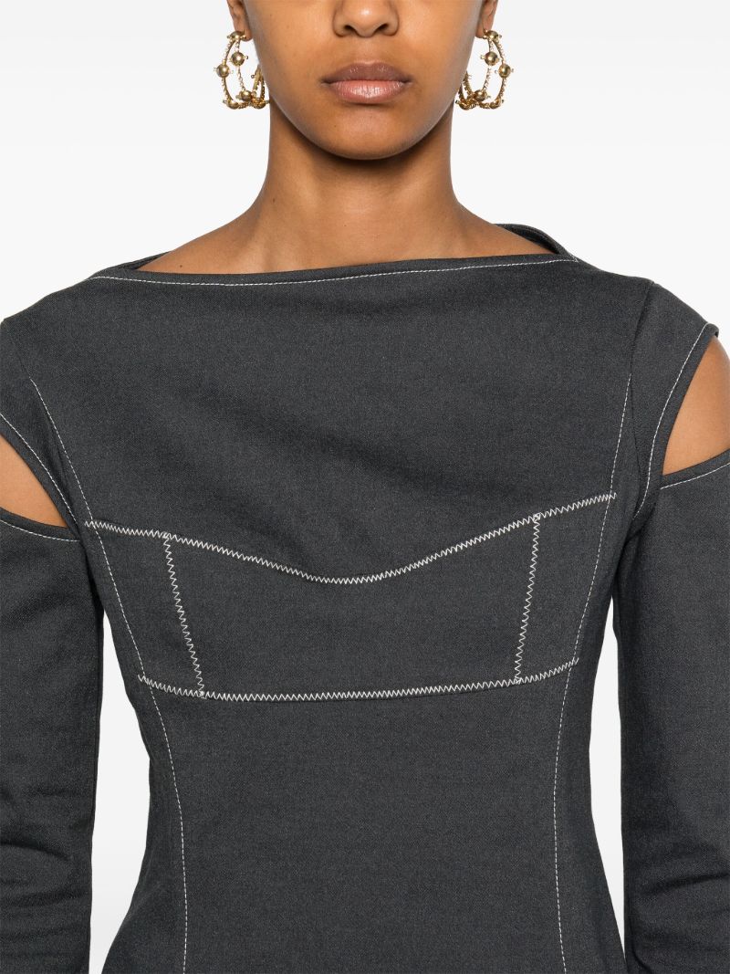 Cold-shoulder Top