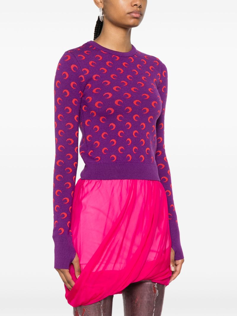 Purple Moon Sweater