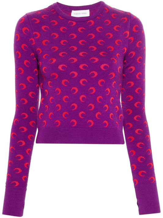 Purple Moon Sweater