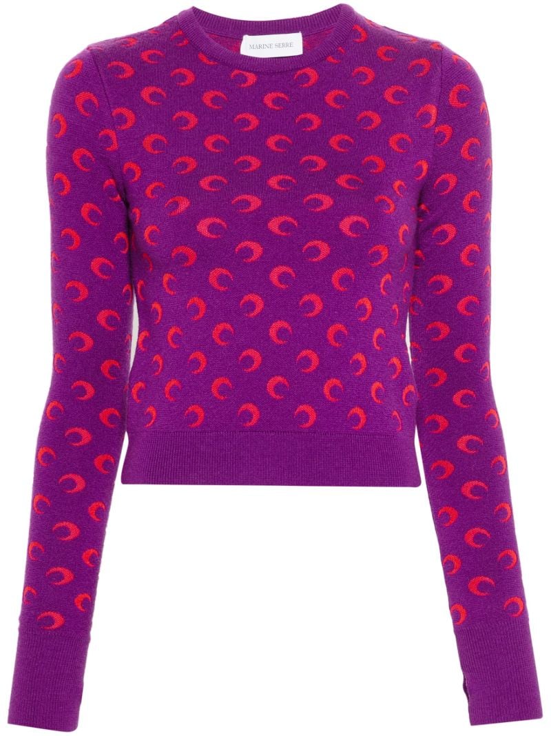 Purple Moon Sweater