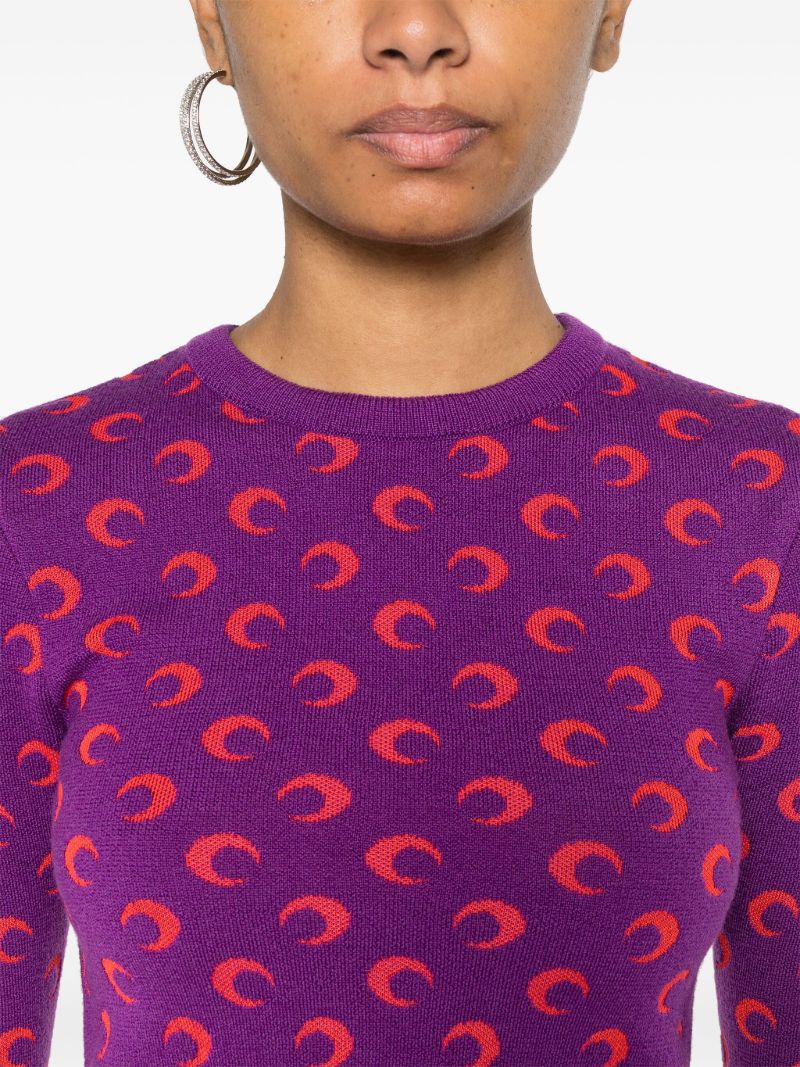 Purple Moon Sweater