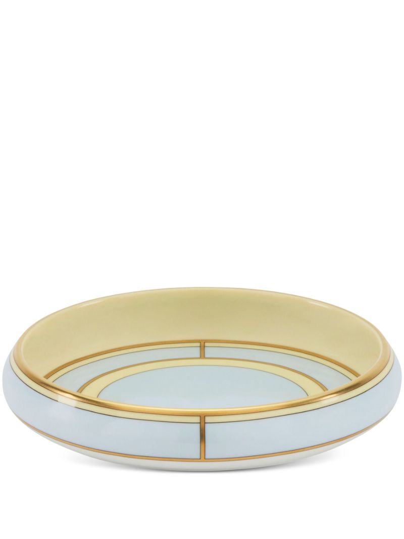 Blue Diva Porcelain Round Tray