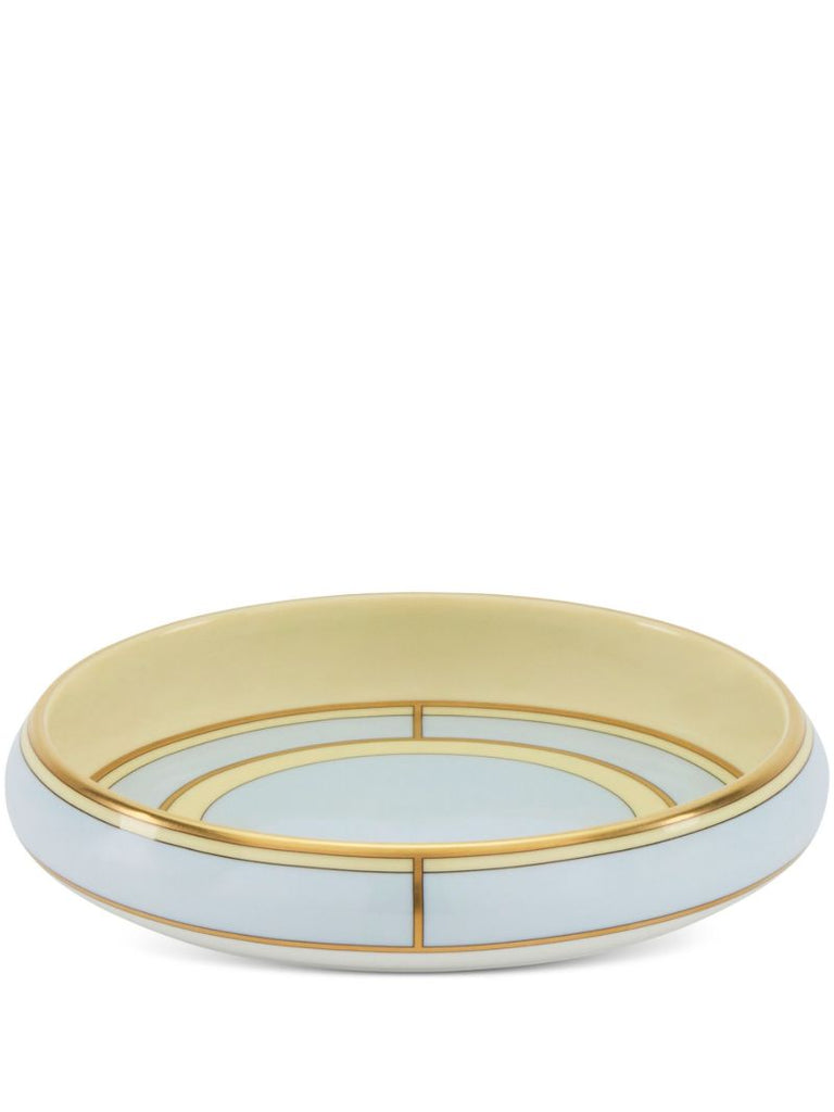 Blue Diva Porcelain Round Tray