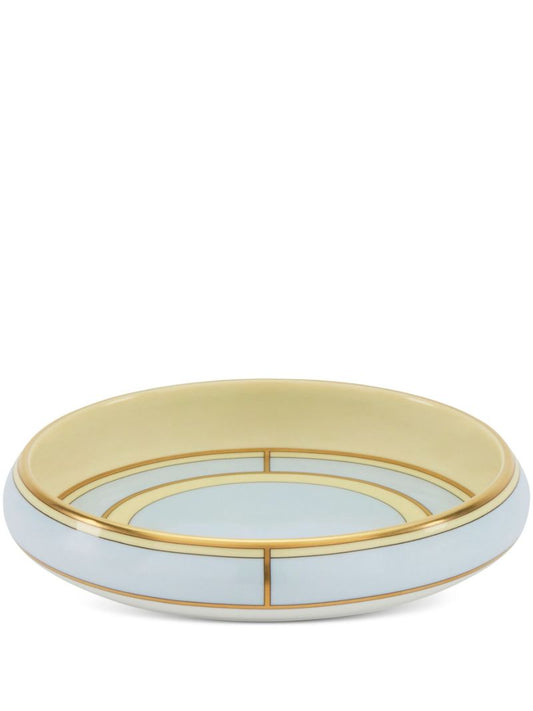 Blue Diva Porcelain Round Tray