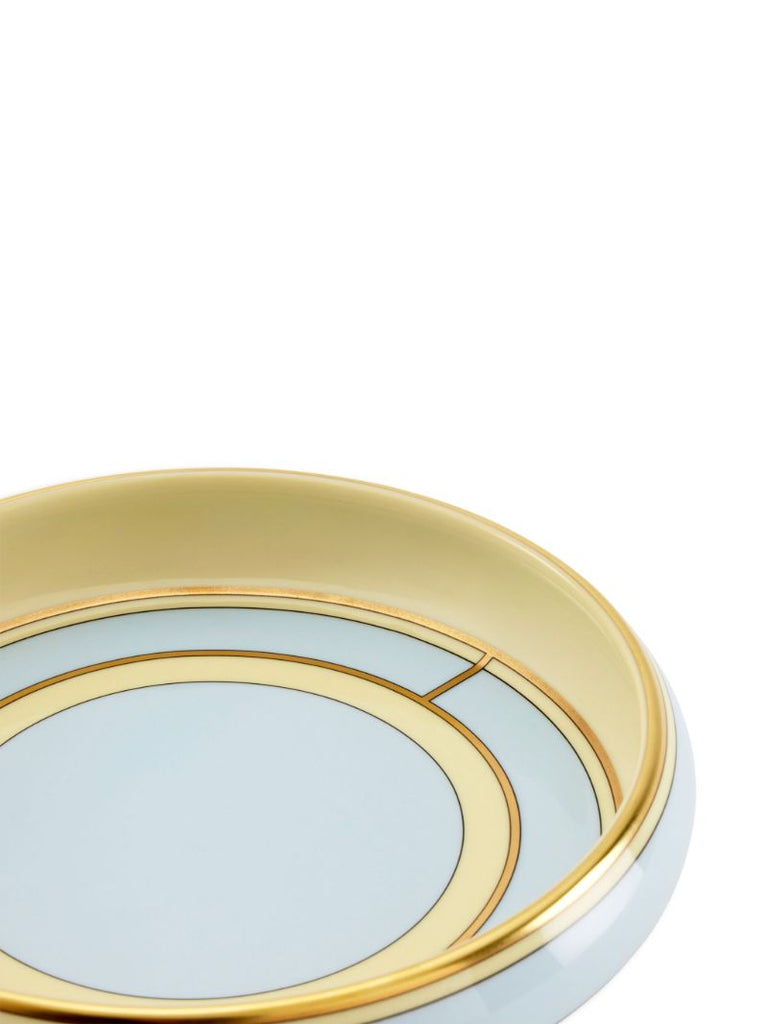 Blue Diva Porcelain Round Tray