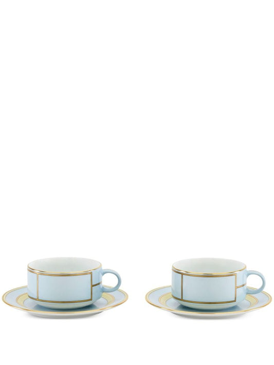 Blue Diva Porcelain Tea Set