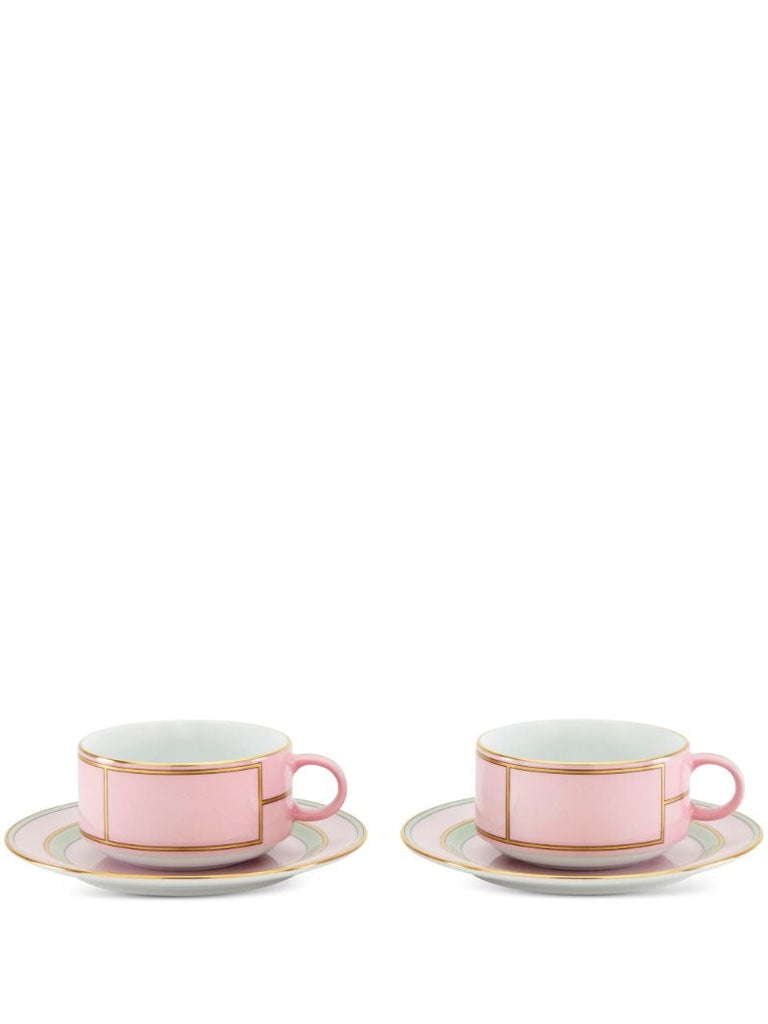 Pink Diva Porcelain Tea Set