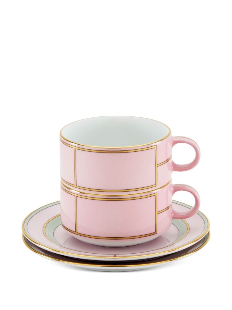 Pink Diva Porcelain Tea Set