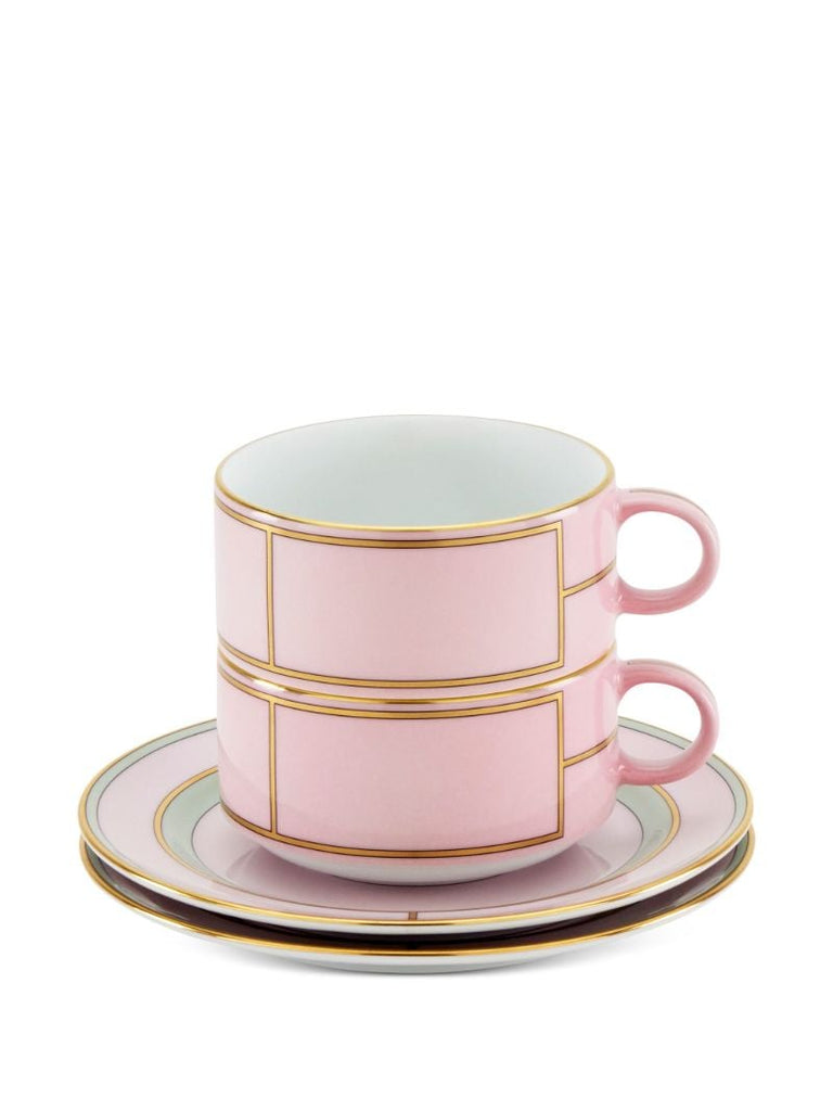 Pink Diva Porcelain Tea Set
