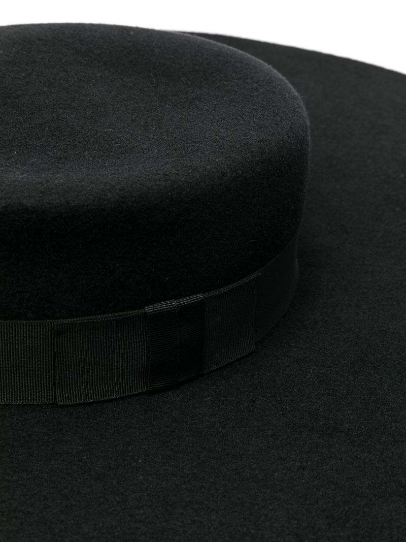 Black Wool Fedora