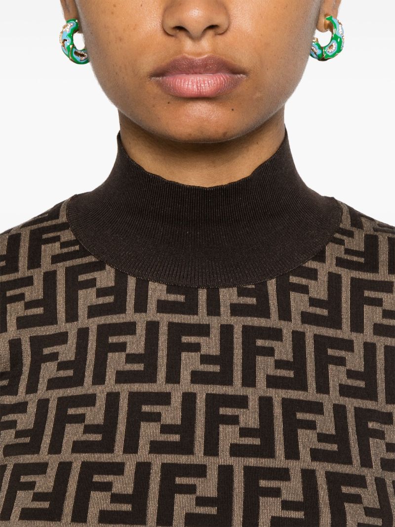 Ff High-neck Sweater