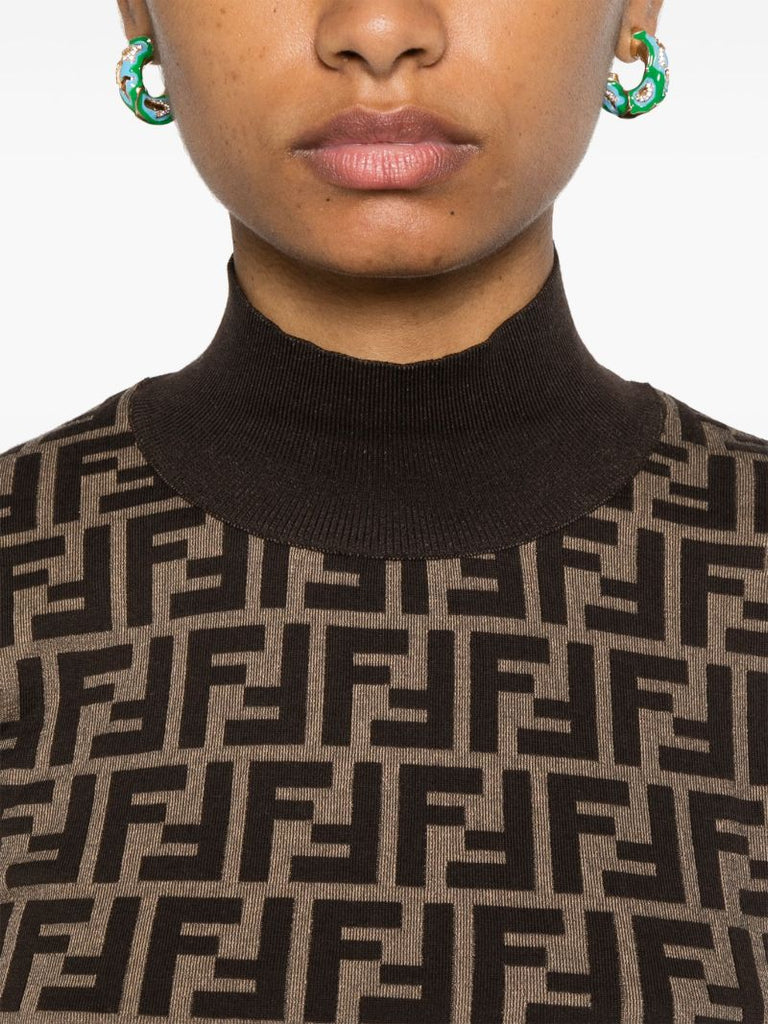 Ff High-neck Sweater