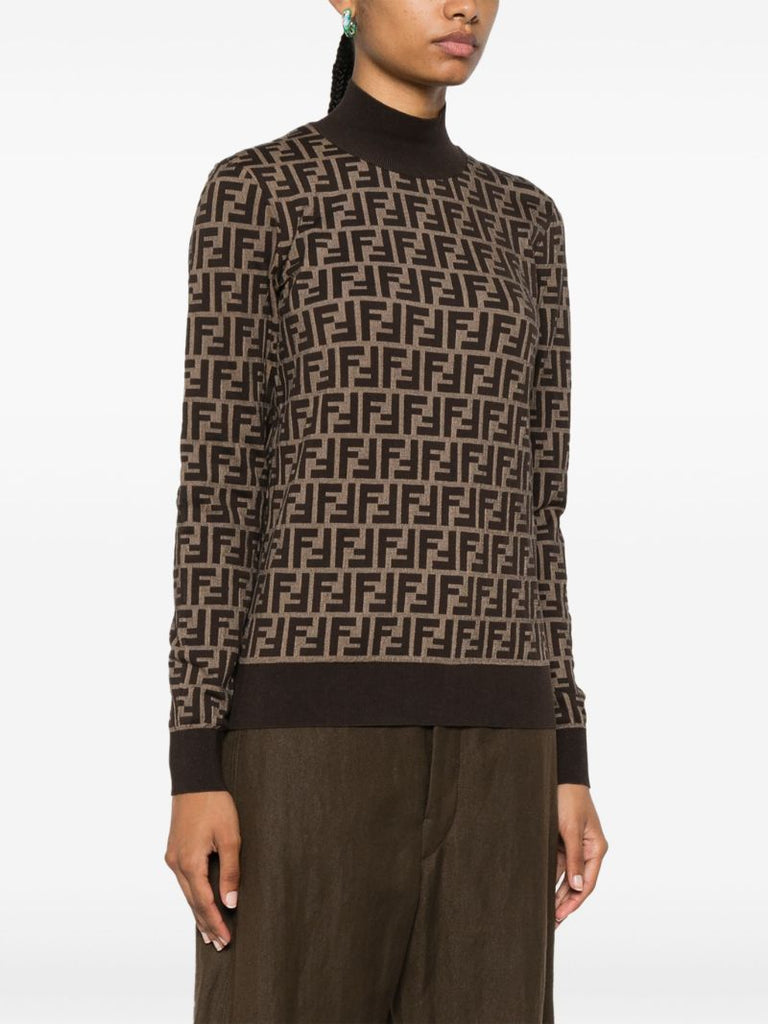 Ff High-neck Sweater