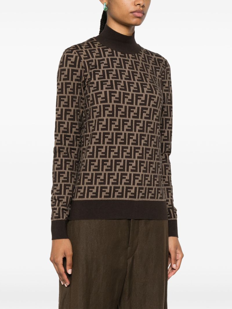 Ff High-neck Sweater