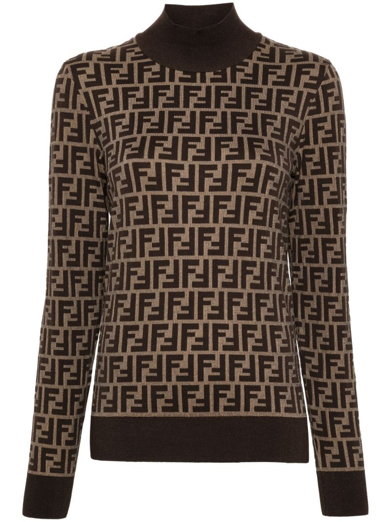 Ff High-neck Sweater