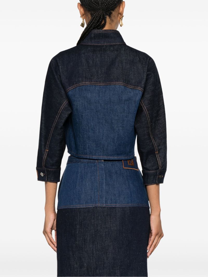 Two-tone Denim Jacket
