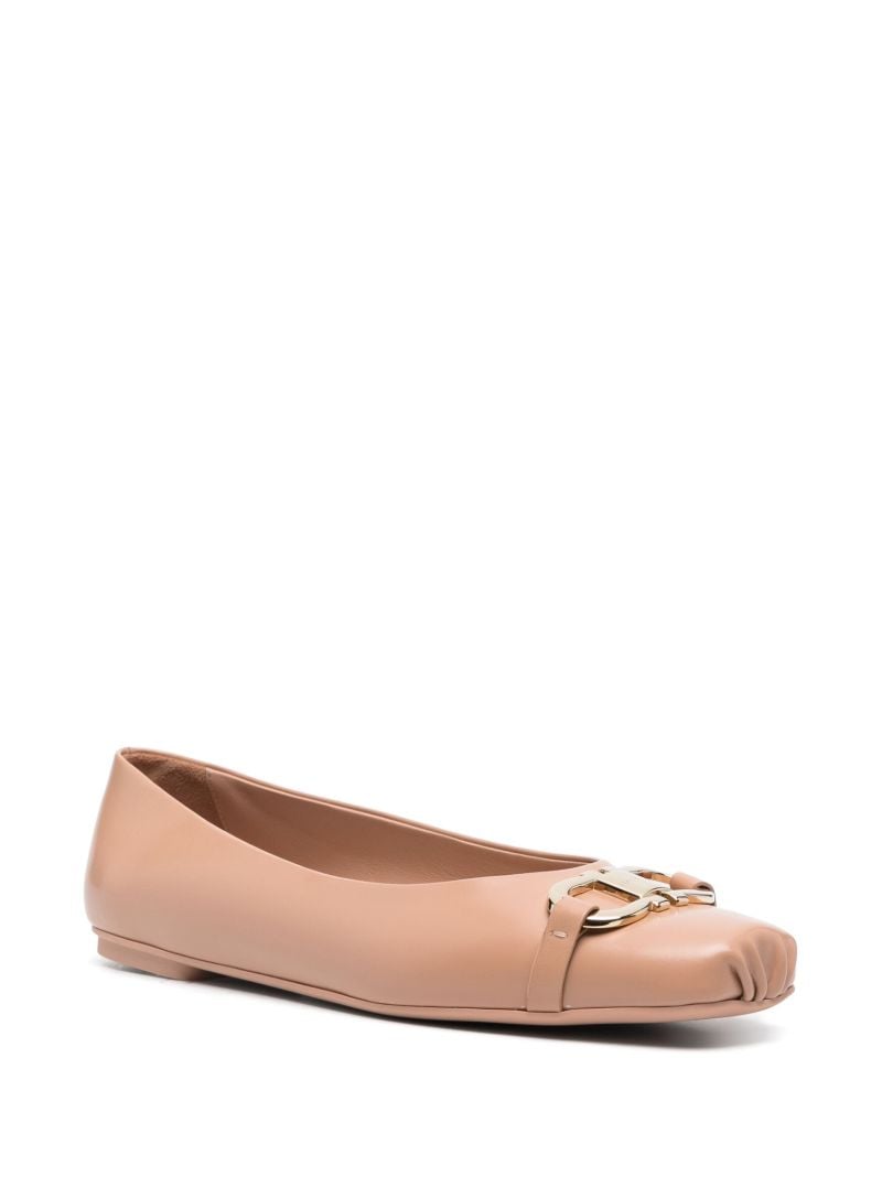 Gancini Ornament Ballet Shoes