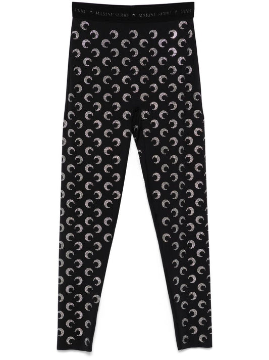 Moon-jacquard Leggings