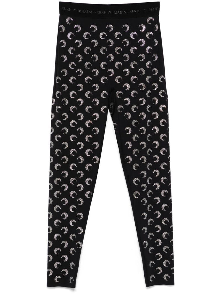 Moon-jacquard Leggings
