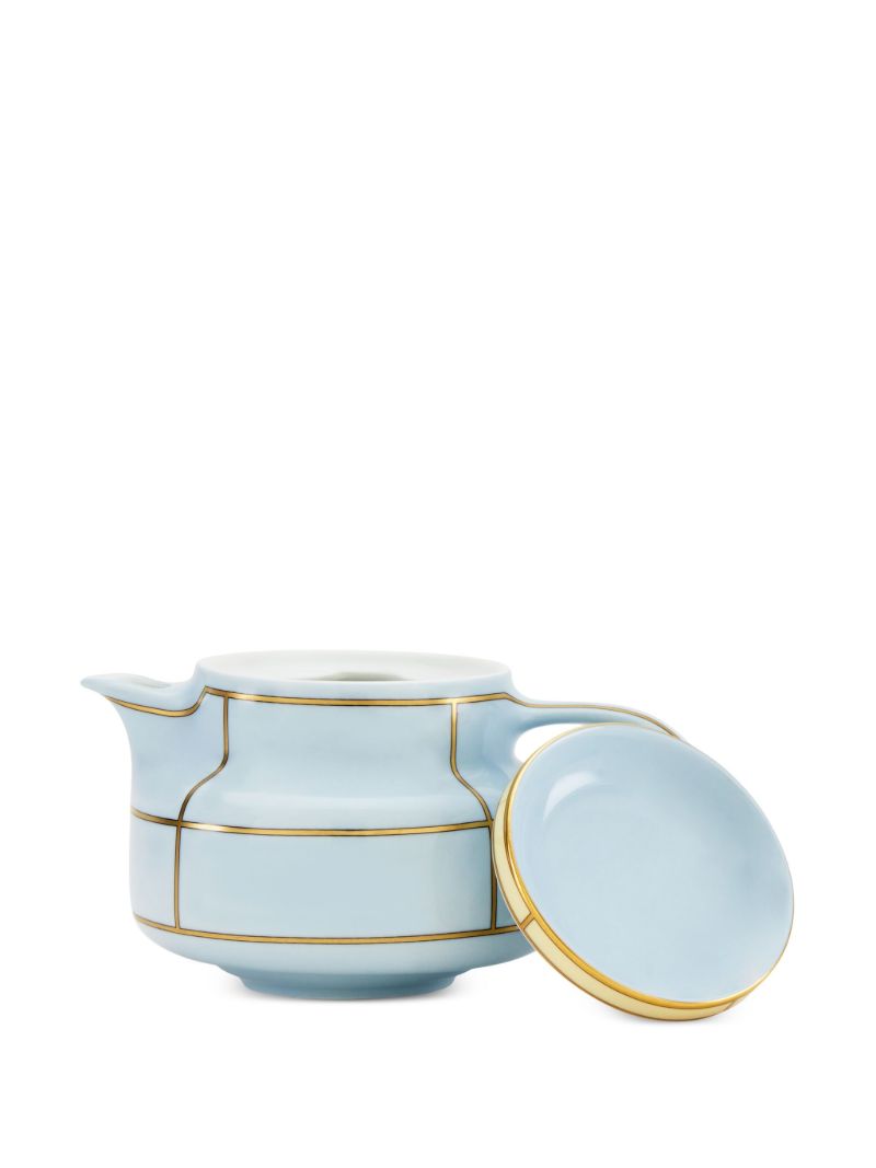 Blue Diva Porcelain Teapot